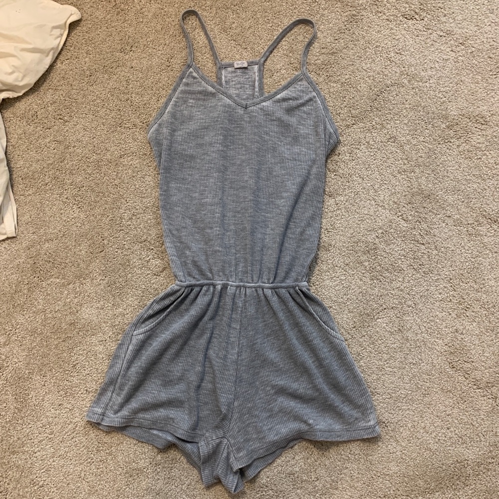 Grey Romper